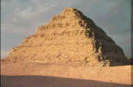 the stepped pyramid of Sakkara