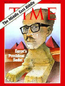 Anwar sadat , Time magazine cover