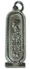 Nefertiti silver cartouche