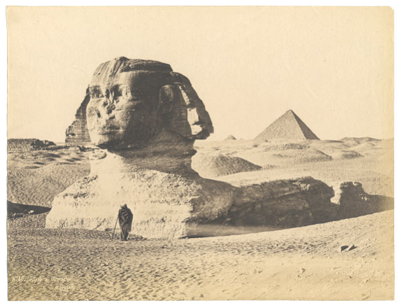 19th century photo of the Sphinx